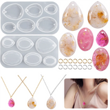 Water Drop Pendant Mold for Epoxy Resin DIY Necklace