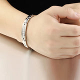 316L Titanium Steel Magnetic Therapy Health Couples Bracelet