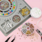 1PCS Flocked Bead Board Bracelet Necklace Beading Accessories