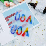Geometric Transparent Silicone Mold for DIY Earrings