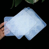 Geometric Transparent Silicone Mold for DIY Earrings