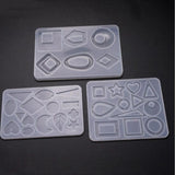 Geometric Silicone Mold for Earrings Pendant DIY Jewelry Mold