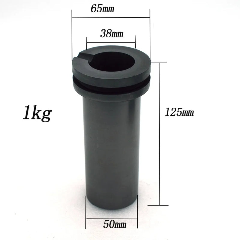 1kg Capacity Graphite Crucible for Melting Furnace Jewelry Accessories