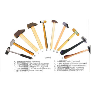 1PCS Hammer Jewelry Making Tool Professional Forming Tools for Jewelry