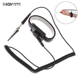 Anti Static Work Wrist Strap ESD Adjustable Discharge Belt Ground Bracelet