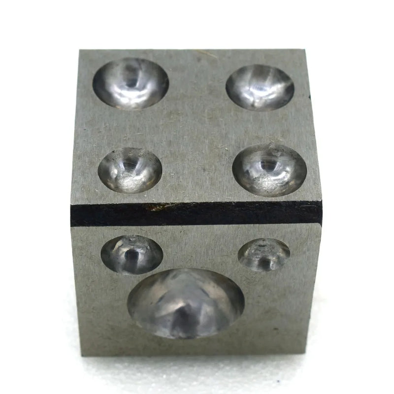 Goldsmithing Tools 50mm Square Dapping Block for Jewelry Making