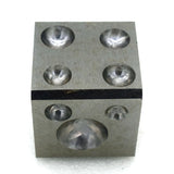 Goldsmithing Tools 50mm Square Dapping Block for Jewelry Making