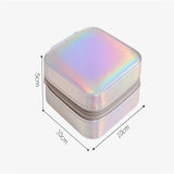 Small Jewelry Display Box Organizer with Mirror