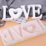 LOVE Letter Silicone Mold for DIY Jewelry Decoration Accessories