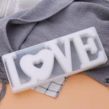 LOVE Letter Silicone Mold for DIY Jewelry Decoration Accessories