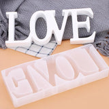 LOVE Letter Silicone Mold for DIY Jewelry Decoration Accessories
