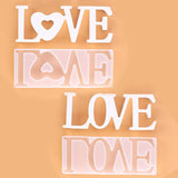 LOVE Letter Silicone Mold for DIY Jewelry Decoration Accessories