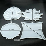 1PCS Maple Leaf Diamond Mold DIY Coaster Mold