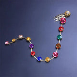 Long Tassel Hairpin Wedding Headband Rhinestone Bridesmaid Hair Accessories