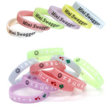 Customizable Luminous Bracelet Silicone Wristband Personalized Bangles