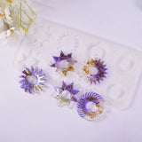 Punk Style Silicone Mold for Earrings Necklace Resin DIY