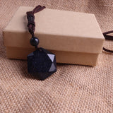 30mm Merkaba Power Necklace Natural Stone Reiki Healing Point Pendants