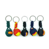 Military Parachute Rope Keychain Monkey Fist Key Chain