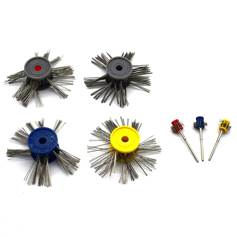 1PCS Silver Metal Jewelry Mounted Matt Brushes Steel Wire 0.2-1.0MM