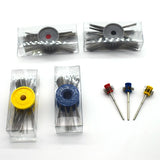 1PCS Silver Metal Jewelry Mounted Matt Brushes Steel Wire 0.2-1.0MM