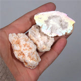 Natural Druzy Agates Geode Craft Collection Minerals Healing Crystals