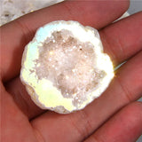 Natural Druzy Agates Geode Craft Collection Minerals Healing Crystals