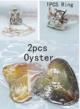 1PCS Natural Cultured Pearl Oysters with 6MM Pearls - Vacuum Packaged