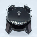 Solar Rotary Display Stand Turntable Jewelry Plate Deisgner Showcase