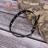 PU Leather Spike Rivet Collar Choker Punk Rock Gothic Necklace