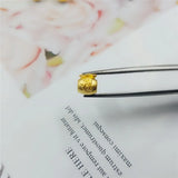 Real 24K Yellow Pendant Women 3D Luck Wealth Bag Bead 0.1-0.2g Small