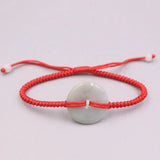 Women's Lucky Jade Weave Bracelet 16cmL