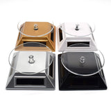 Electric 360 Rotation Showcase Holder for Watch Jewelry Mobile Phone Display