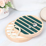 Round Storage Jewelry Ring Display Tray for Retail Use