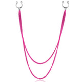 Double Chain Body Jewelry Nipple Clamps
