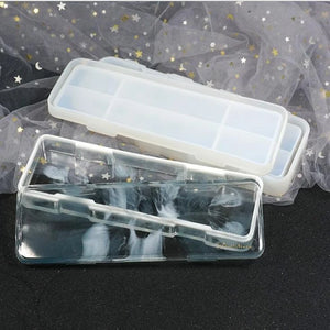 DIY Crystal Epoxy Stationery Box Storage Mold Set