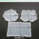 Transparent Silicone Mold Necklace Lanugo Resin Craft DIY Maple Leaf Coaster