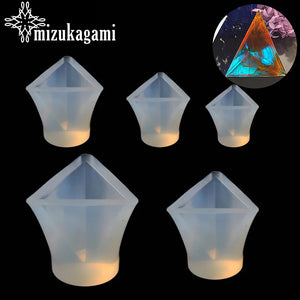UV Resin Jewelry Silicone Mold Triangular Pyramid Resin Molds