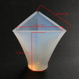UV Resin Jewelry Silicone Mold Triangular Pyramid Resin Molds