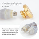 Natural Banded Agate Stamp Handle for Wax Seal Stamp Head