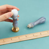 Natural Banded Agate Stamp Handle for Wax Seal Stamp Head