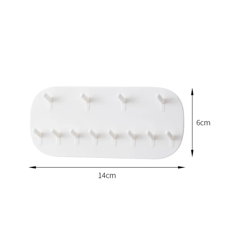 Jewelry Storage Display Racks Hanger Hooks 14*6cm Wall Hanging Organizer