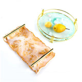 Large Fruit Tray Transparent Silicone Mold DIY Coaster Epoxy Swing Table Mold