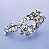 Leaves Clip on Earrings Ear Cuff For Women Girl Lady Without Piercing