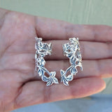 Leaves Clip on Earrings Ear Cuff For Women Girl Lady Without Piercing