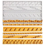 DIY Cake Perimeter Soft Candy Mould With Turning Sugar Silicone Pattern Bar