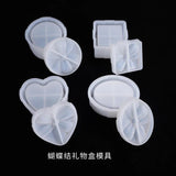 Transparent Silicone Mold Bow Storage Box DIY Water Drop Table Decoration Mold