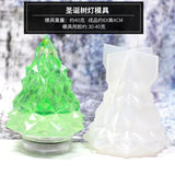 Transparent Silicone Mold Night Light Christmas Tree DIY Water Drop Set
