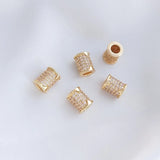 Zircon Good Luck Necklace Pendant Women Plated Brass Accessories