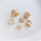 Zircon Good Luck Necklace Pendant Women Plated Brass Accessories