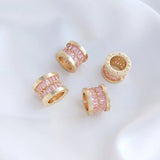 Zircon Good Luck Necklace Pendant Women Plated Brass Accessories